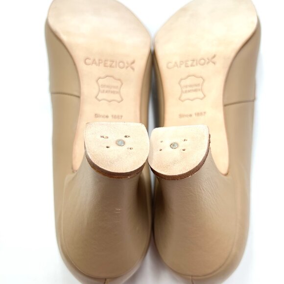 Capezio Womens Size 7.5 # 653 Manhattan Character Caramel Tan Dance Shoes Heels - Picture 12 of 15